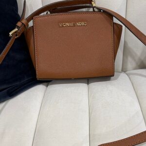 Michael Kors Tan Crossbody Bag